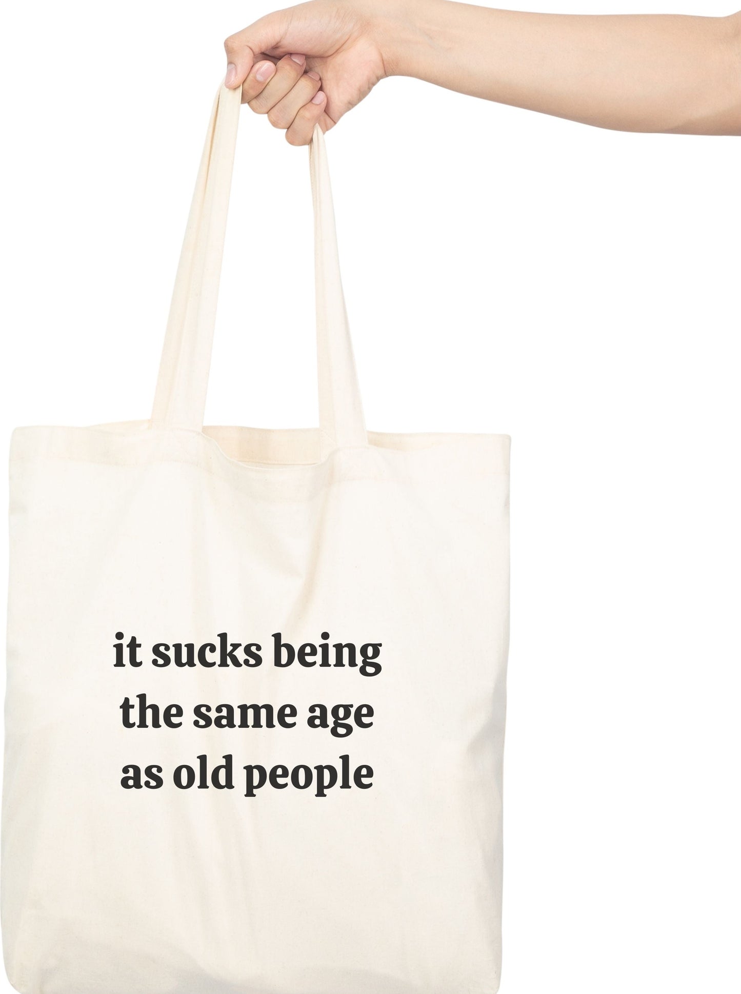 it sucks being the same age as old people